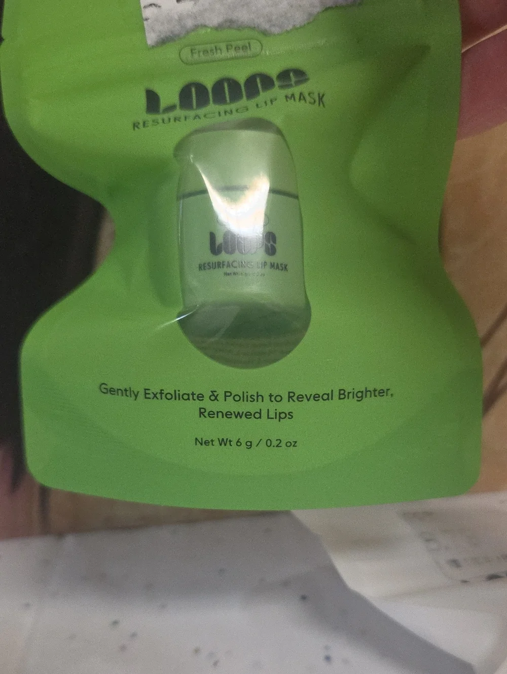 LOOPS Exfoliatijg And Ultra Hydrating Lip Mask Duo - Green & White